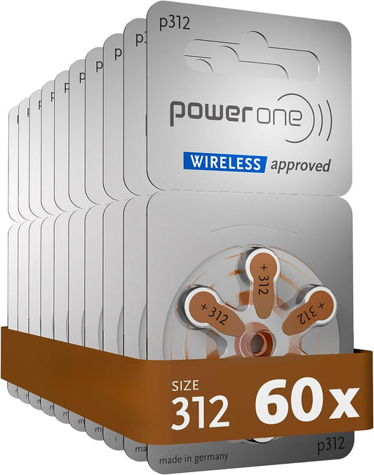Power One Battery 312 (Box of 10 Packages)